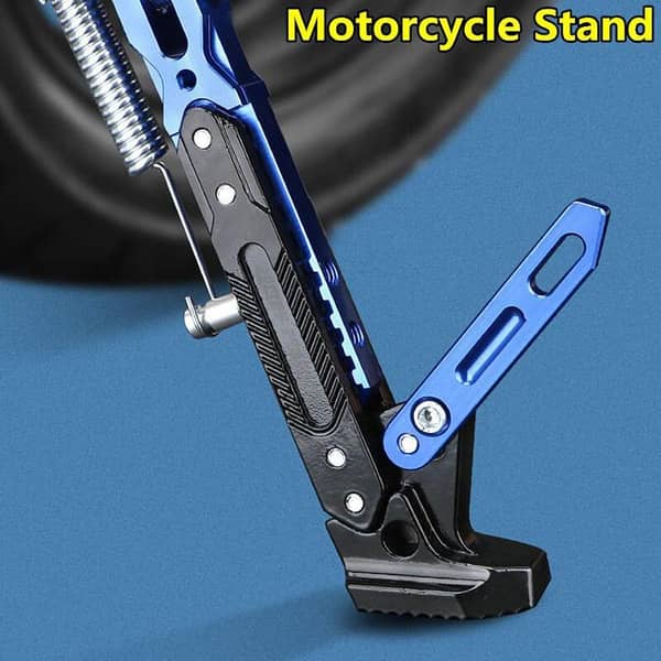 Motorcycle Side Stand with Adjustable Height – CNC Premium Quality Bike Stand