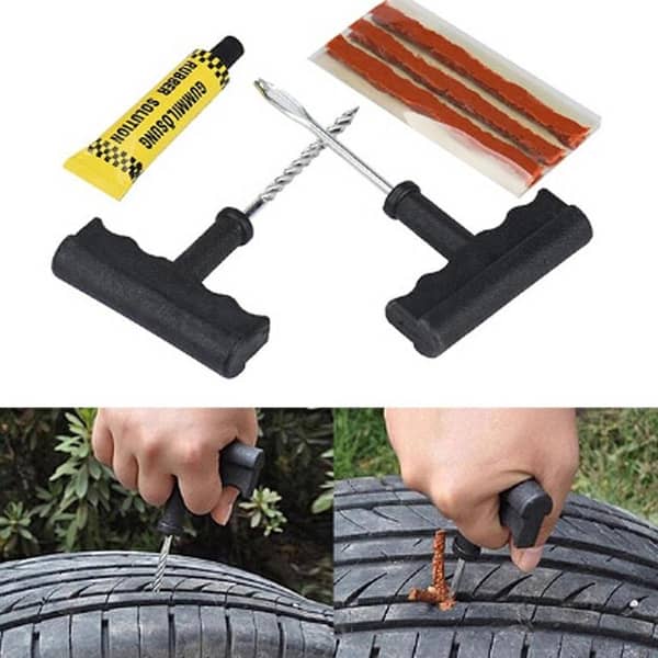Auto Car Tubeless Tire Repair Kit – Puncture Fix