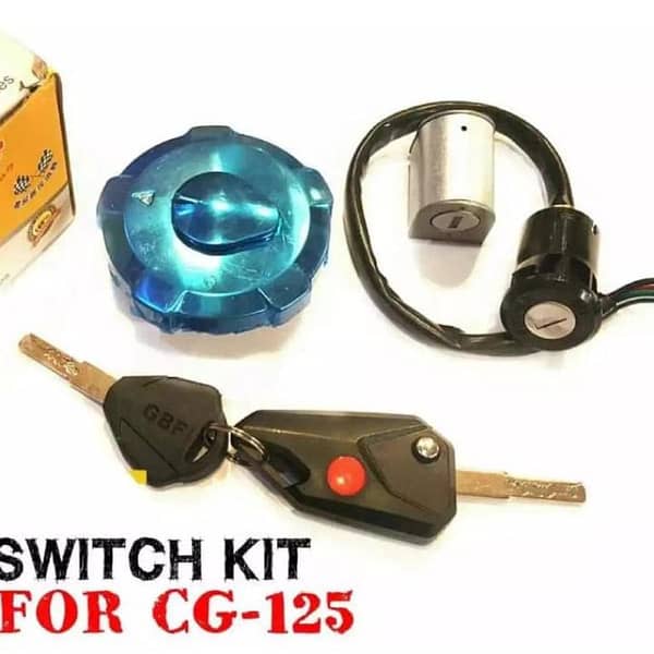 CG 125 Switch Kit with Light and Computer Key