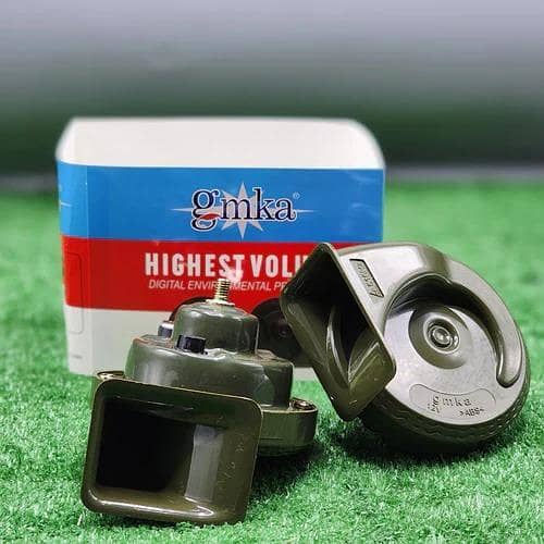 GMKA Highest Volume Xtremex Series Snail Horn G21 Pure Copper for All Cars & Bikes Set