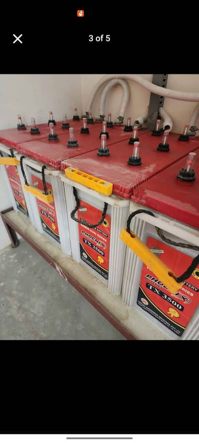 Phonix tx 3500 battery