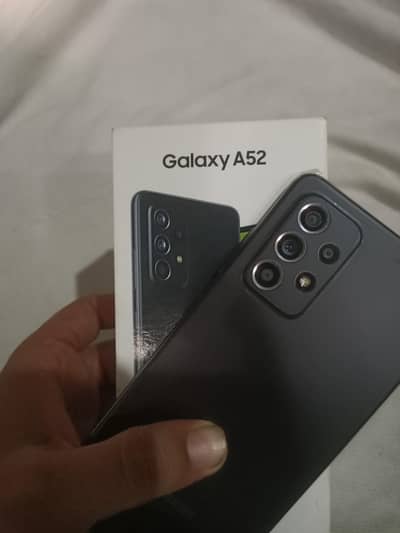 Samsung Mobile A52 official PTA Approved