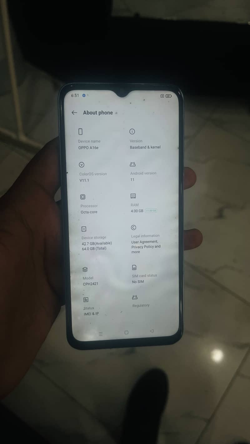 OPPO A16e 2