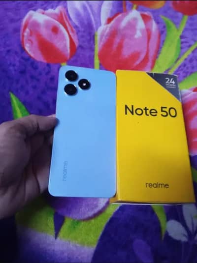 Realme Note 50 4+4GB Ram 64GB Rom All accessories complete with Box