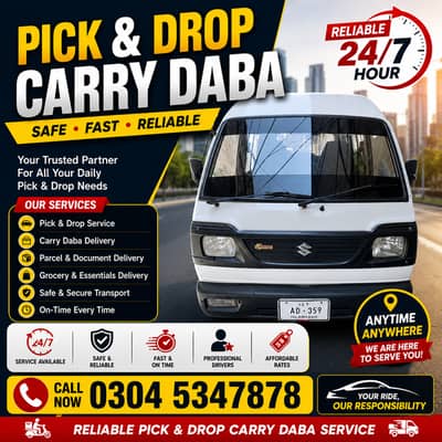Reliable Pick & Drop Carry Daba Service – Fast, Safe & Available 24/7