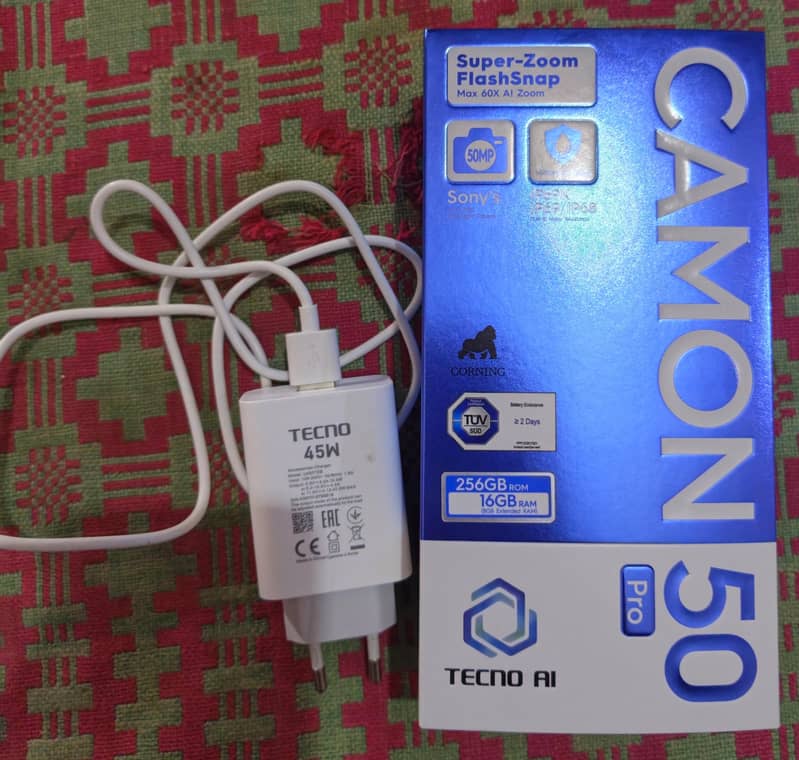 Tecno Camon 50 pro 6