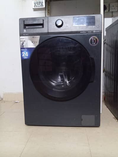 DAWLANCE FRONT OPEN grey black washing machine