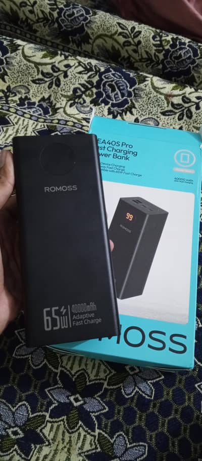 Romoss PEA 40S Pro Fast Charging power bank