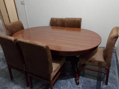 6 person dining table for sale