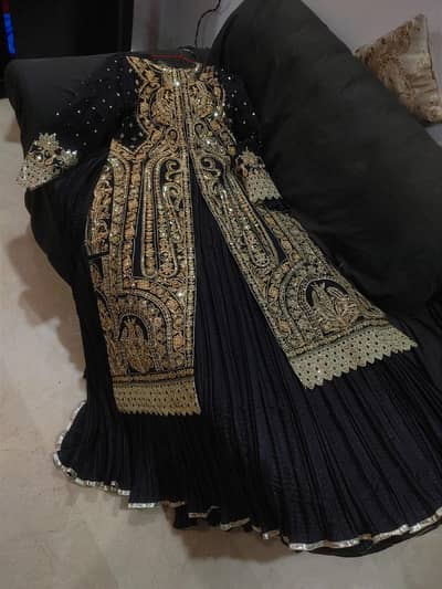Black m&Maria orignal wedding wear for sale in half price