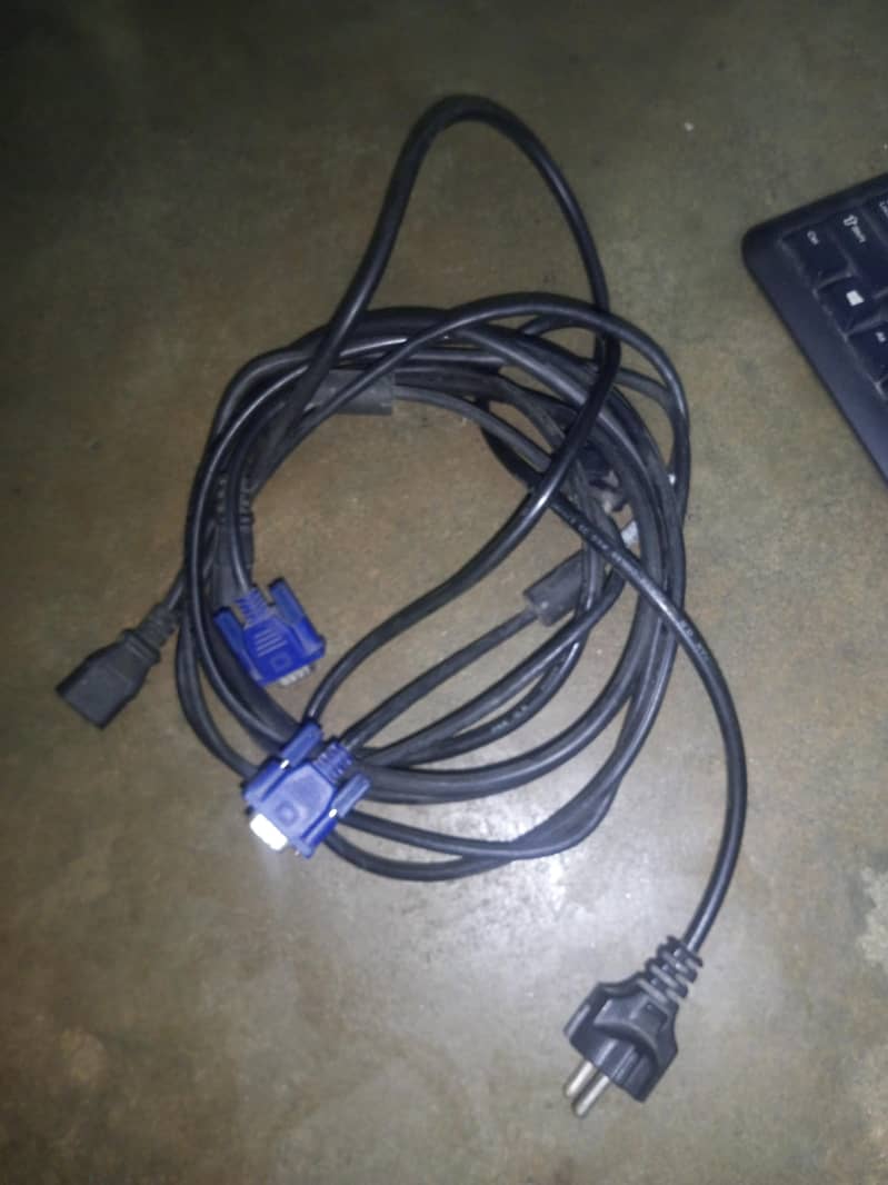 Moniter and cables 2