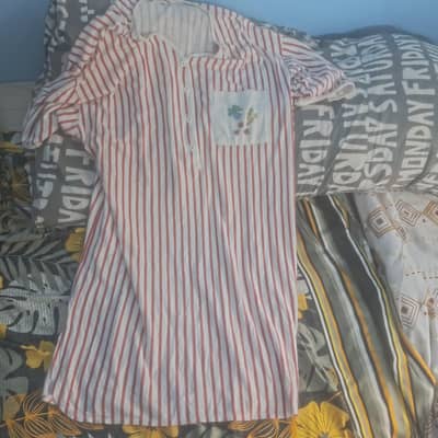 ladies night wear long tshirt and trouser