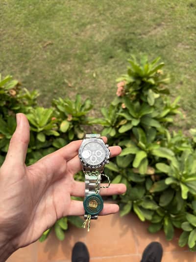 Rolex stain less steel