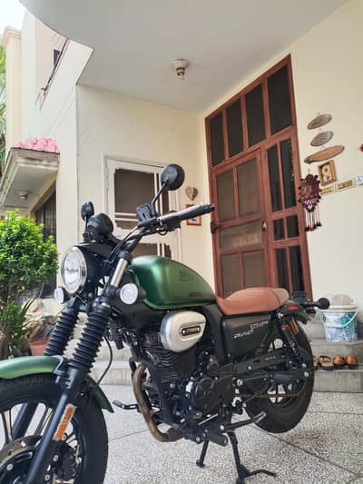 Hi-Speed Cyclone 250cc Scrambler – Like New | Only 419 KM Driven