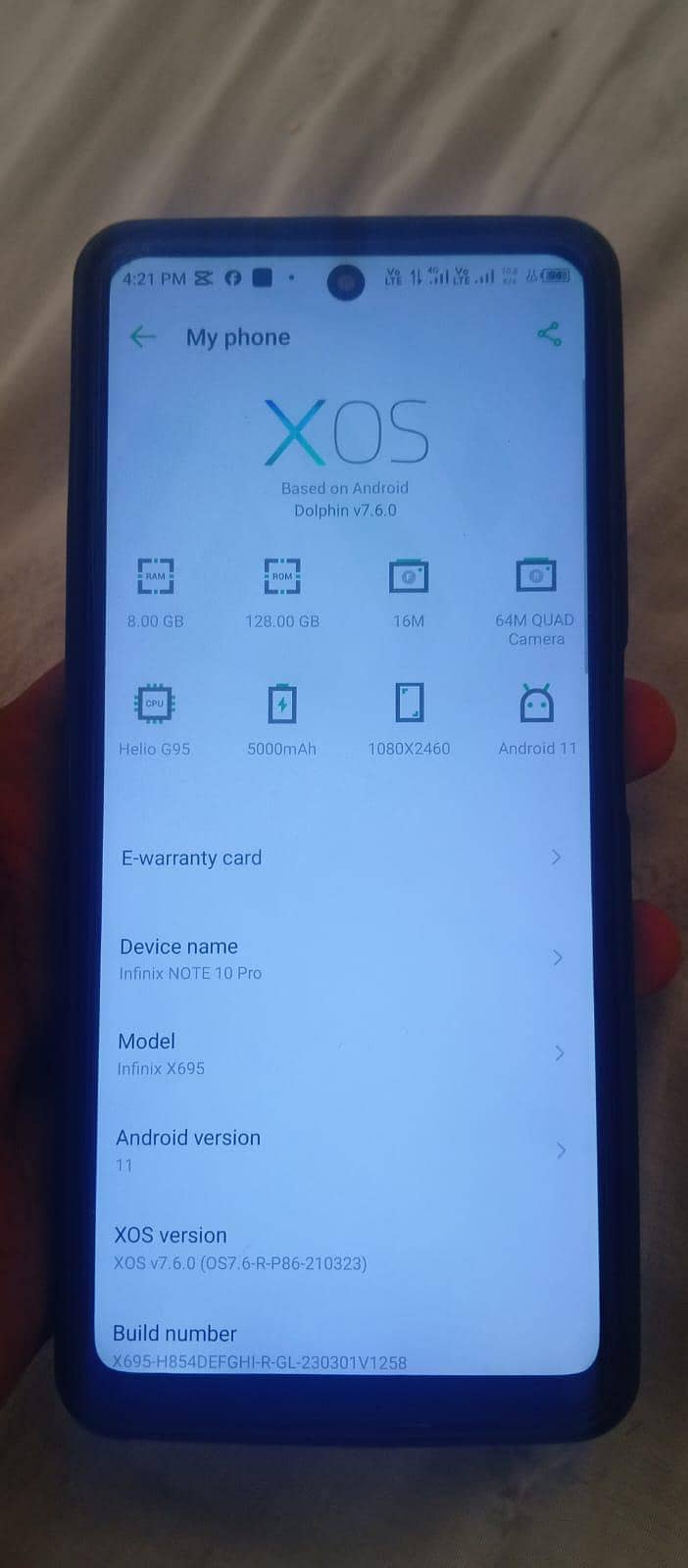 Infinix Note 10 Pro 0