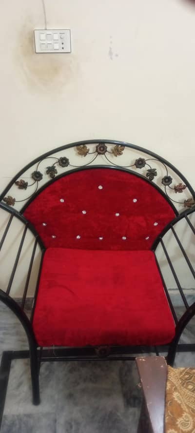 Iron Sofa 5 Seater for Sale