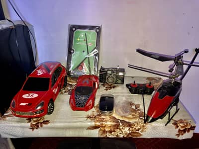 Used Toys and vintage camera