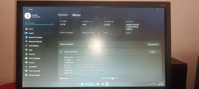 Complete Gaming Setup | i5 3rd Gen | RX 570 4GB | 25" LCD