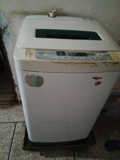Haier touch washing machine
