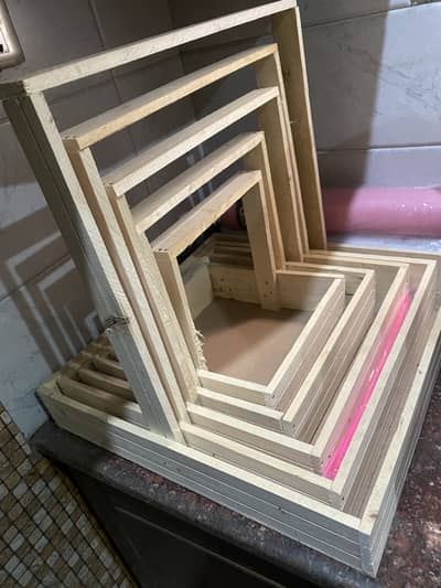 Wooden Gift Basket