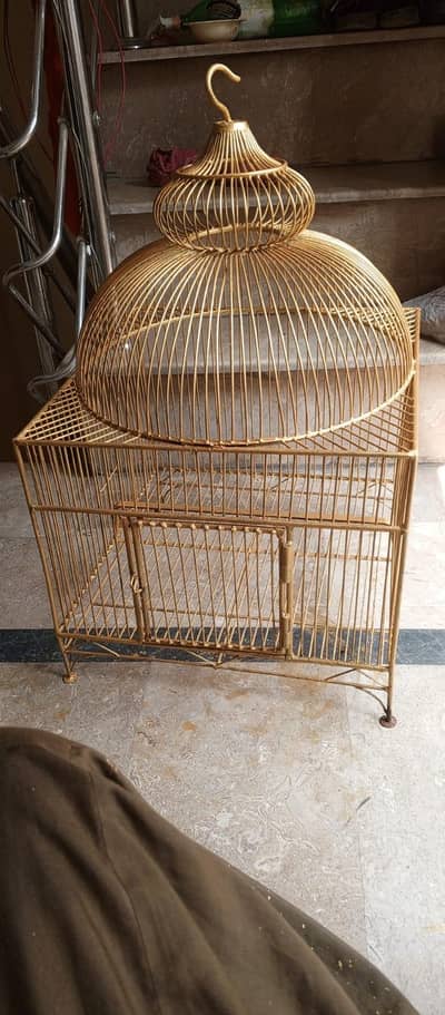 ANTIQUE 60 YEARS PARROTS CAGE(03204086160)