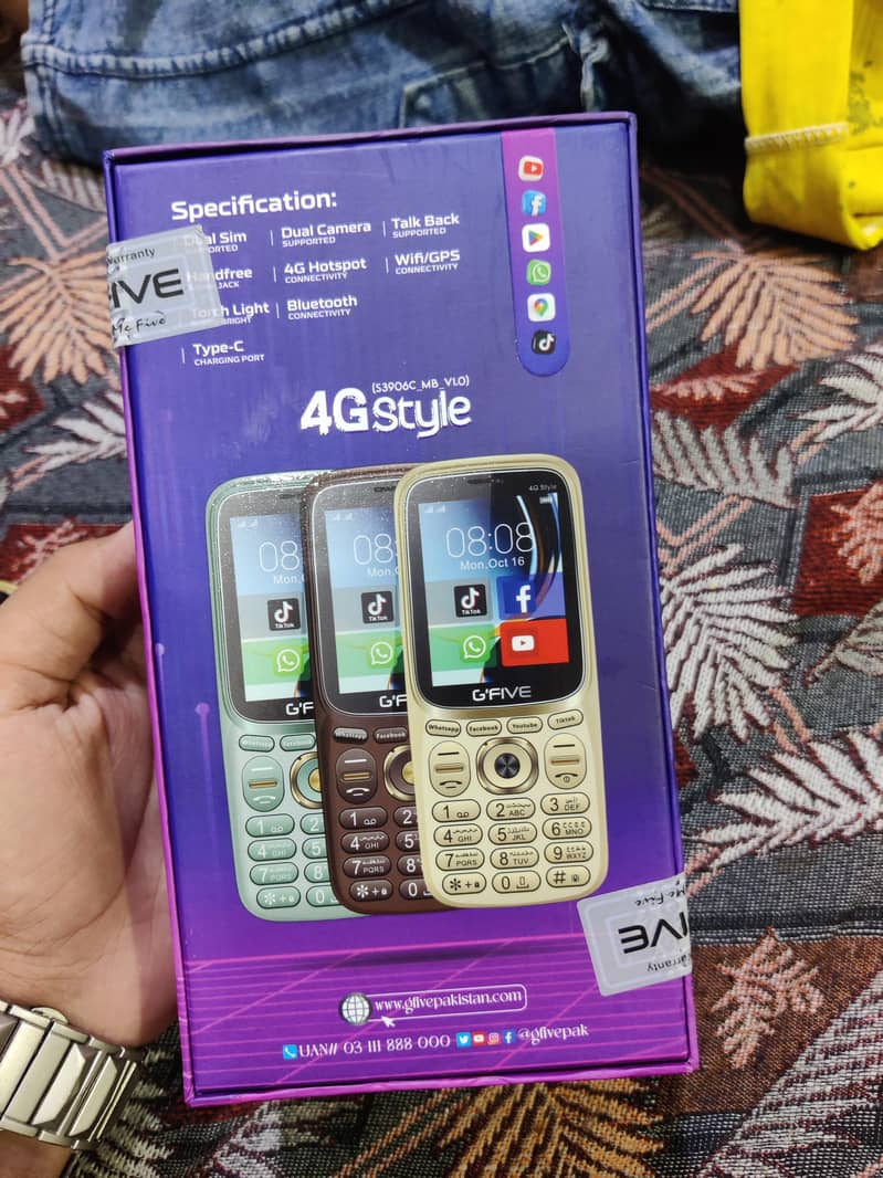 G'Five 4G Style 5
