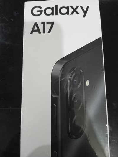 Samsung Mobile A17 8/256 black box pack