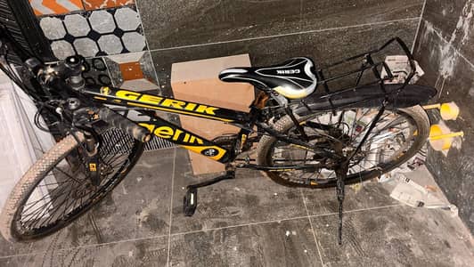 Gerik bicycle for sale urgent/ 26 size