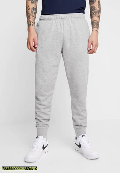 Cotton soft relaxed jogger trouser