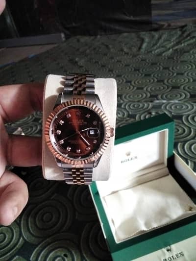 ROLEX DATE JUST ROSE GOLD