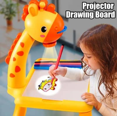 LED projector drawing board for kids