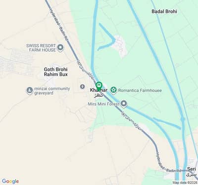 Write Land Available For Sale On Main Tando M. Khan Road, Near Kahter Sher