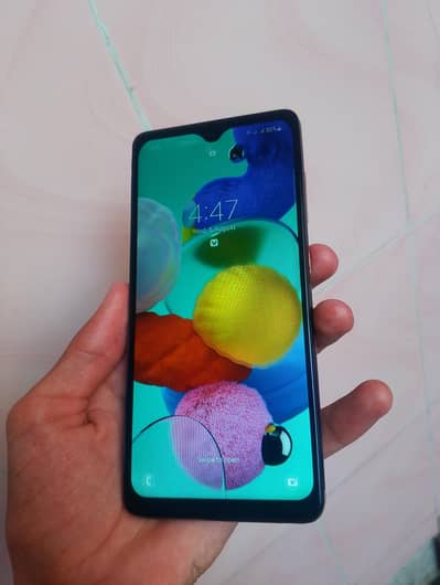 Samsung Mobile A51 all ok 6 128 Official PTAera whatsapp 03099403787.