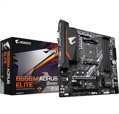Used Gigabyte B550M AORUS ELITE Motherboard