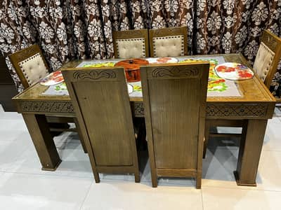 6 seat dining table