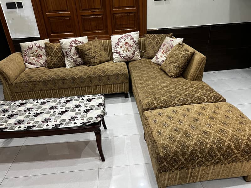 L shape sofa 1