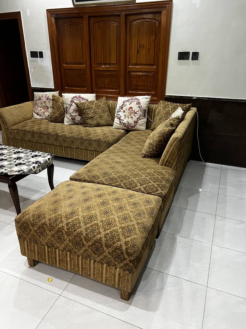 L shape sofa 2