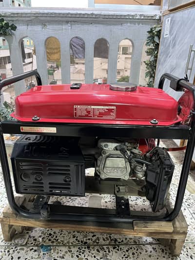 Honda EZ3000CX Generator untouched with box and all accessories tyres
