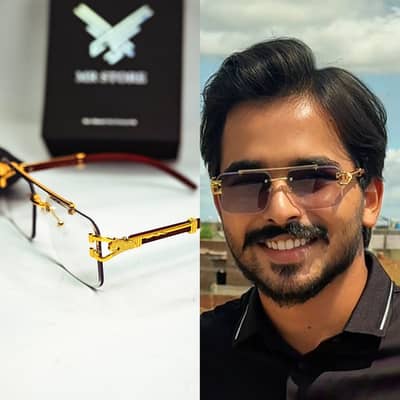  Stylish Gold Frame Sunglasses – New