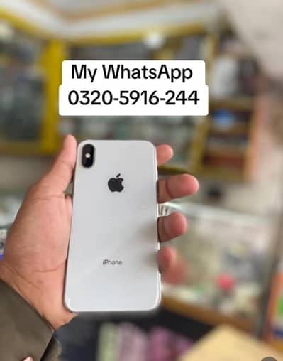 iPhone x 256 GB PTA approved full box