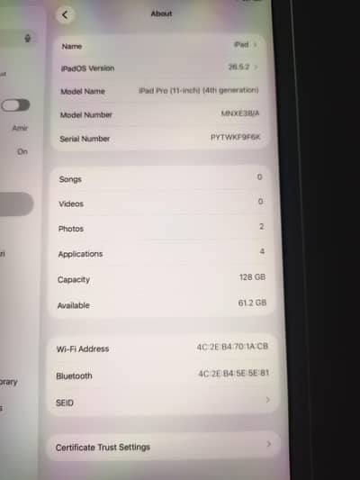iPad pro M2 2022