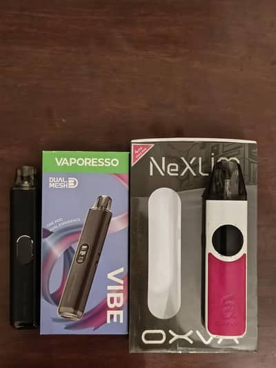 Vape Nexlim & Vapresso Vibe for sale