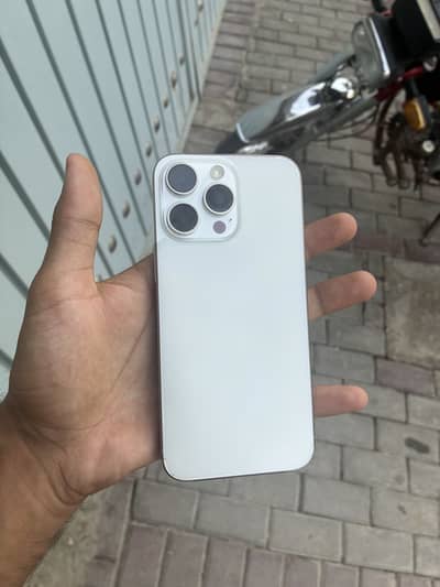 Apple iPhone 15 Pro Max Jv 256GB white Titanium