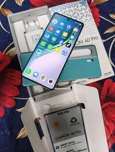tecno camon 40 pro 8GB RAM 256 GB memory 0320/1576/078