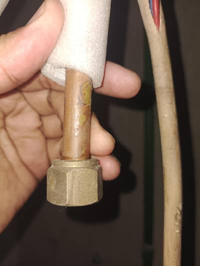 1.5 Ton AC Copper Pipe Kit 20ft with 3 Core Cable