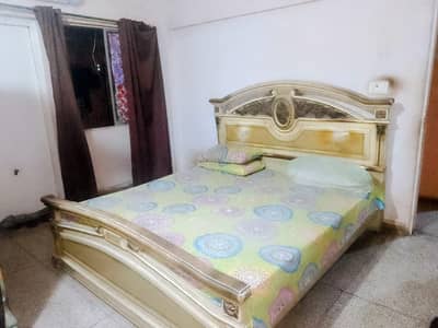 King Size Bed with 2 Side Tables for Sale