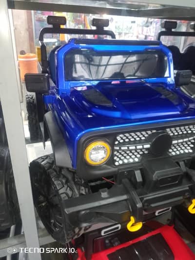rubber tyre, kids electric Jeep, Best quality, Upto 9 age