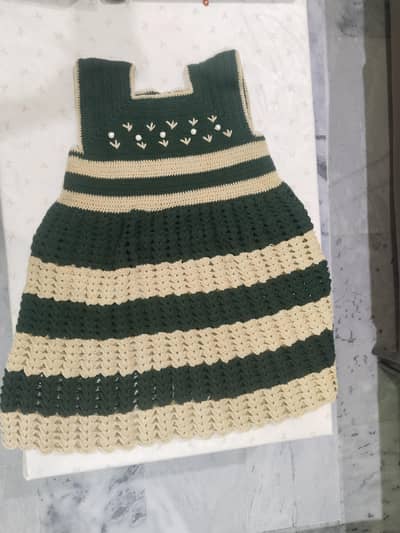 crochet handmade girl dress clothes