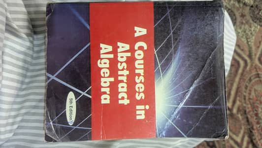 For sale _ A course in abstract algebra (5th edition)