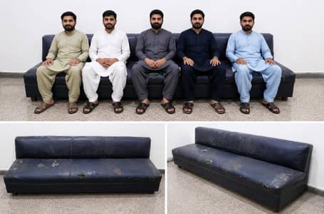 5 Seater Sofa for Sale – Strong Wooden Frame